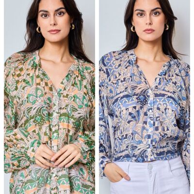 Aylin - Camisa estampada