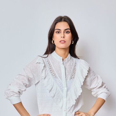 Sofia - Embroidered shirt