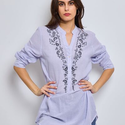 Safia - Tunisian collar tunic