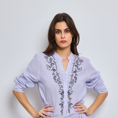 Safia - Tunisian collar tunic