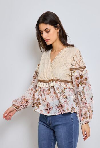 Mila - Blouse bohème à broderies 3