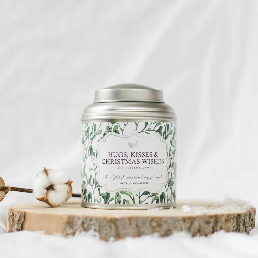 Tea "Hugs, Kisses & Christmas Wishes"