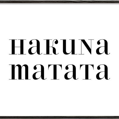 Tableau Hakuna Matata