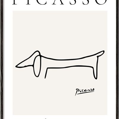 Tableau Pablo Picasso Animals Drawing Dog