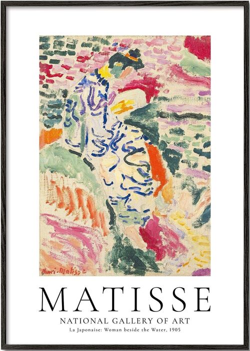 Tableau Henri Matisse La Japonaise: Woman beside the Water, 1905