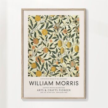 Tableau William Morris Motif quatre fruits II 5