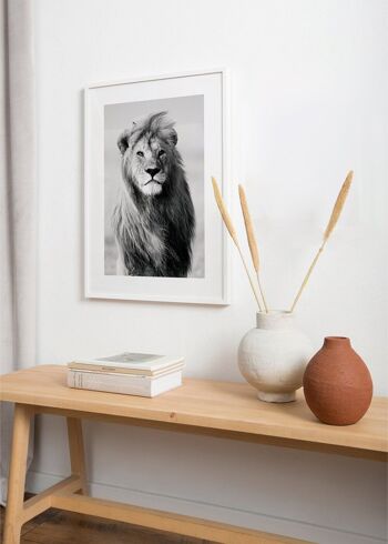 Tableau Lion majestueux 4