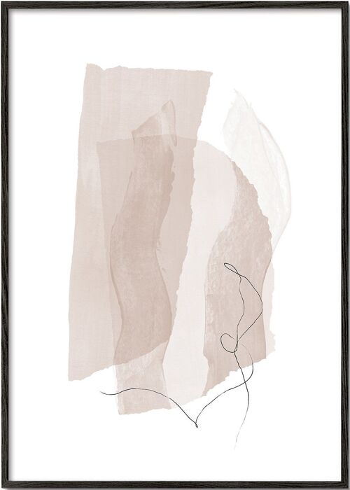 Tableau Abstract N 39 - Neutral Colors