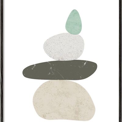 Tableau Pebbles N2