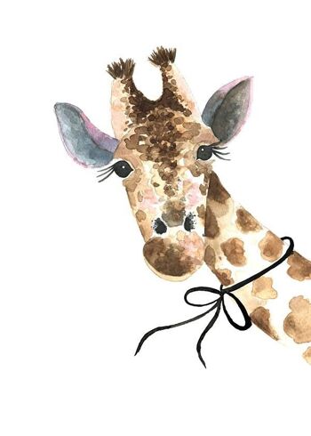 Tableau Girafe 3