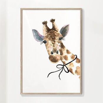 Tableau Girafe 5