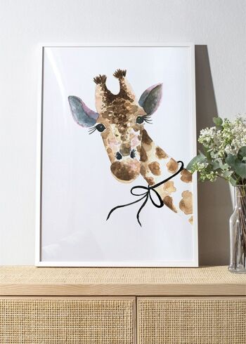 Tableau Girafe 8