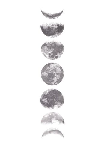 Tableau Phases de la lune 3