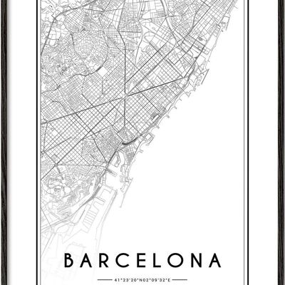 Tableau Barcelona map