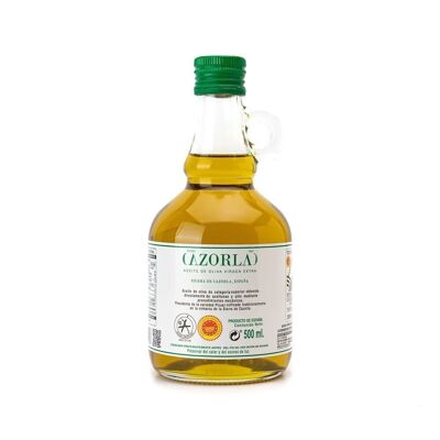 Picual-Olivenöl. Packung mit 12 500-ml-Flaschen