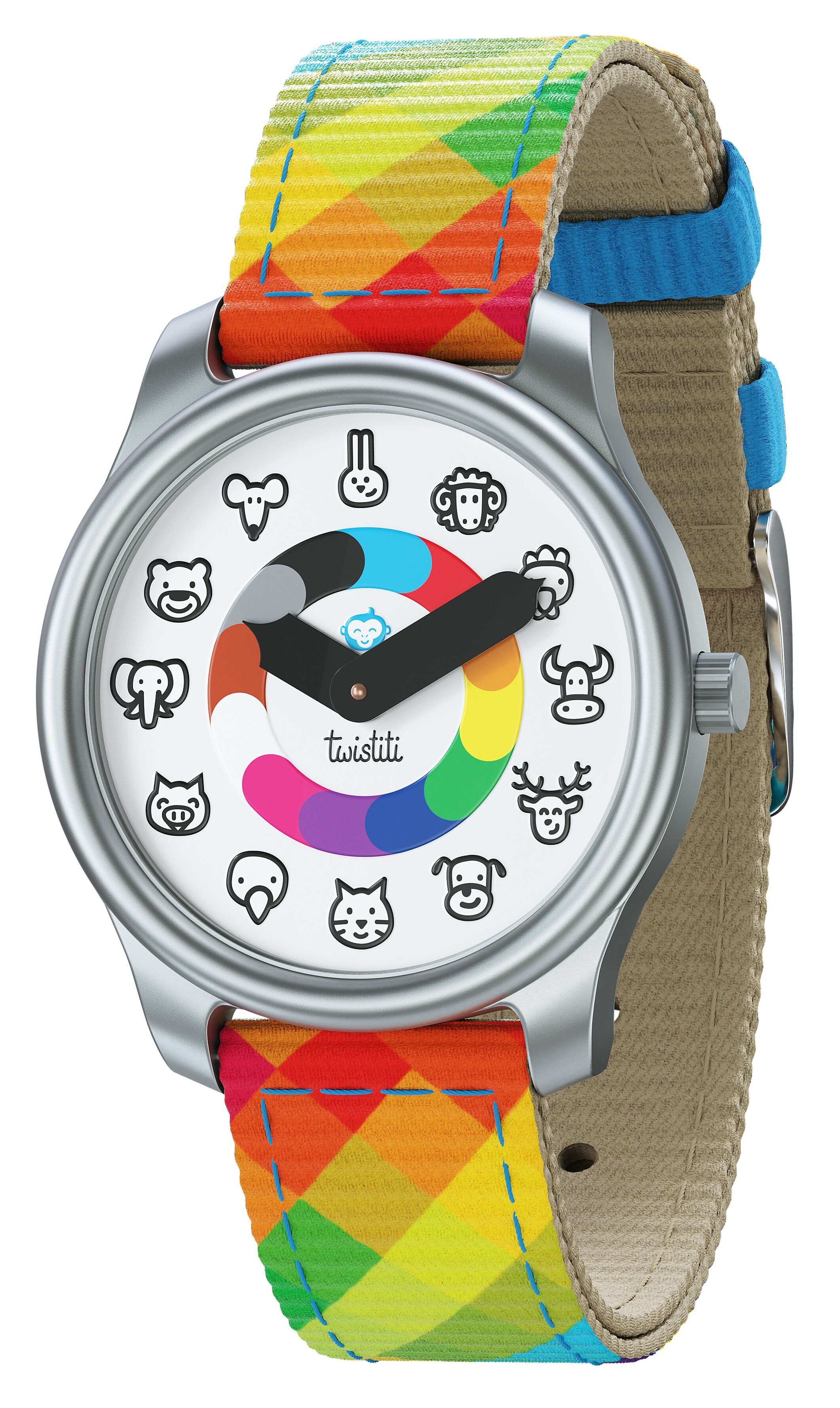 Buy wholesale Twistiti Number Watch Outline strap kids 6