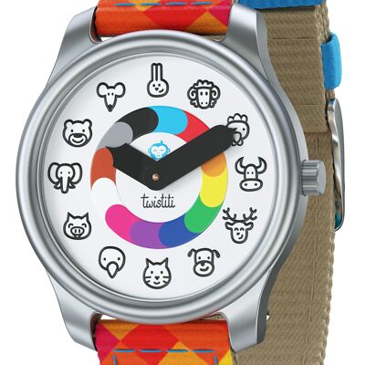 Twistiti Animal Watch – Arlequin-Armband – Kinder ab 3 Jahren