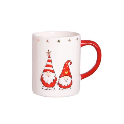 Tasse en céramique de Noël 13,5x9,5x11,5 cm DF-943