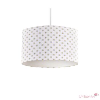 Lampe suspendue marguerites 1