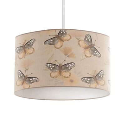 Lampe suspendue Papillons & fleurs - Collection Sunny Bloom