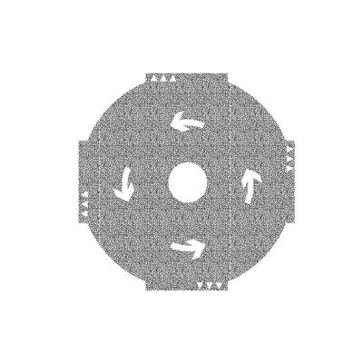 Set d'extension stickers muraux autoroute - Rond-point (1er)