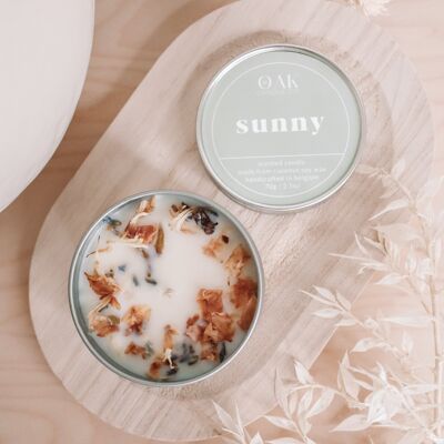 Sunny Tin Jar Candle