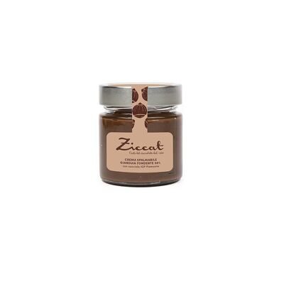 Dark Gianduia Spreadable Cream 220gr - Piedmont IGP Hazelnuts