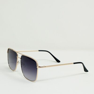 Aviator Vintage Sunglasses With Golden Rim