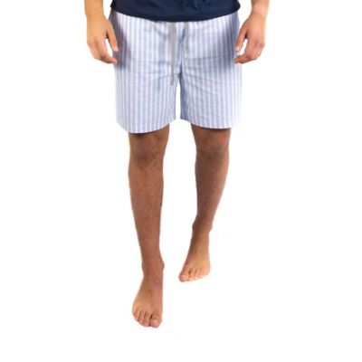Pantalón corto de pijama hombre | 100% algodón | solo pantalones