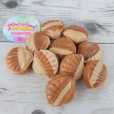 Shell candy filled with caramel - 150g