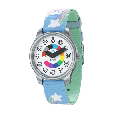 Twistiti Animal Watch - Unicorn strap - kids 3+
