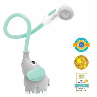 Elephant Turquoise Hand Shower - Elephant Baby Shower - Turquoise