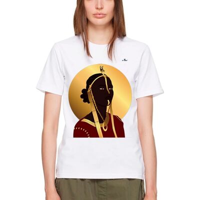 KURZÄRMELIGES T-SHIRT AUS BAUMWOLLE. AFRIKANISCHES KÖNIGREICH