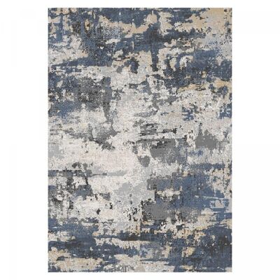 Tapis salon 120x160cm ELAB Bleu en Polyester