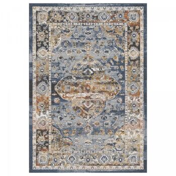 Tapis orient style 120x160cm ELAF Gris en Polyester 1