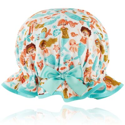 Gorro de ducha infantil Sirenas