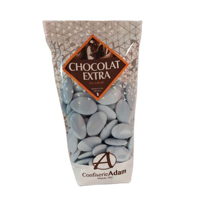 Chocolate sugared almond 71% - Lavender color