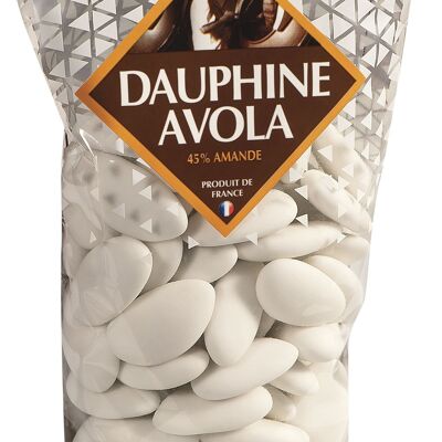 Confetto Avola Dauphine - Bianco brillante