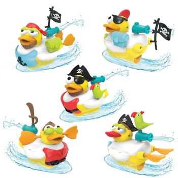 Caneton pirate de bain - Jet Duck - Create a Pirate 2