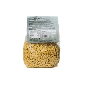 Pâtes siciliennes typiques au blé dur - Anelletti 500gr 2