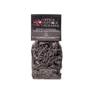 Short pasta - Busiata with cuttlefish ink - 500 g