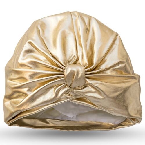Slinky Gold Shower Turban