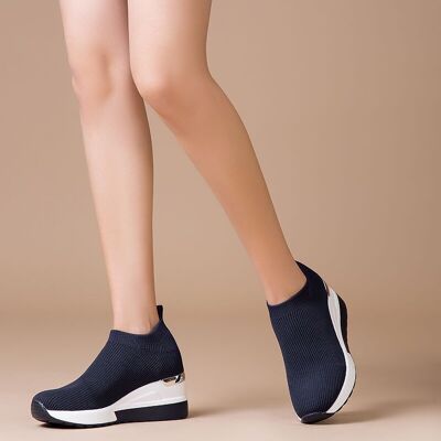 Sock wedge sneaker - HQ326
