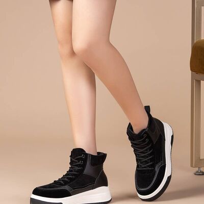 Lace-up platform sneaker - LH126