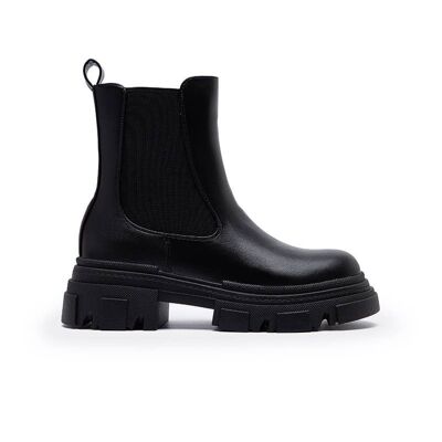 Rain boot with side elastic - LG600