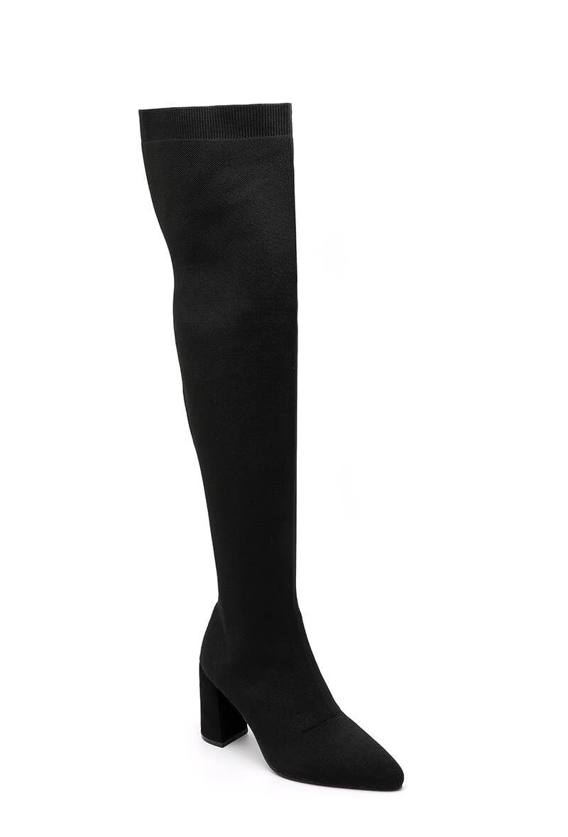 Botas altas tipo online calcetin