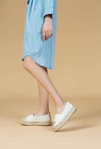 Espadrilles à plateforme - LX217 4