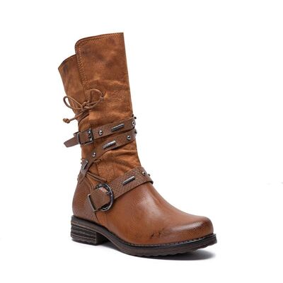 Mid-boot with multi straps - F6139