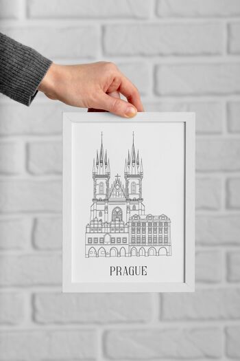 Affiche Prague - Papier A4 / A3 / 40x60 4
