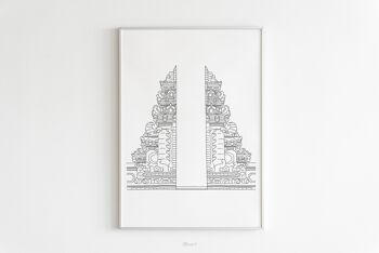 Affiche Bali - Papier A4 / A3 / 40x60 2